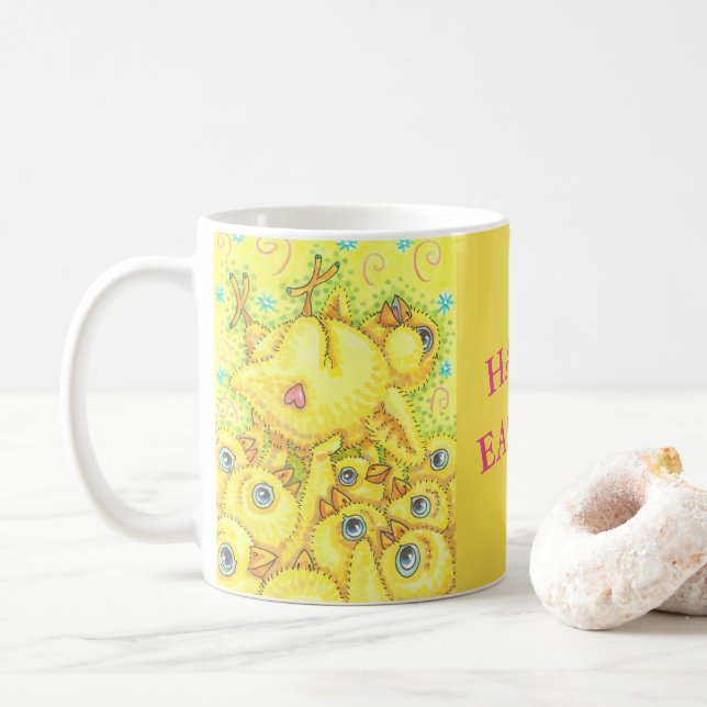 ROCKER CHICK MOSH PIT EASTER MUG (Avec donut)