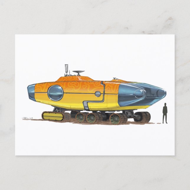 RocketLodge - Carte postale (Devant)