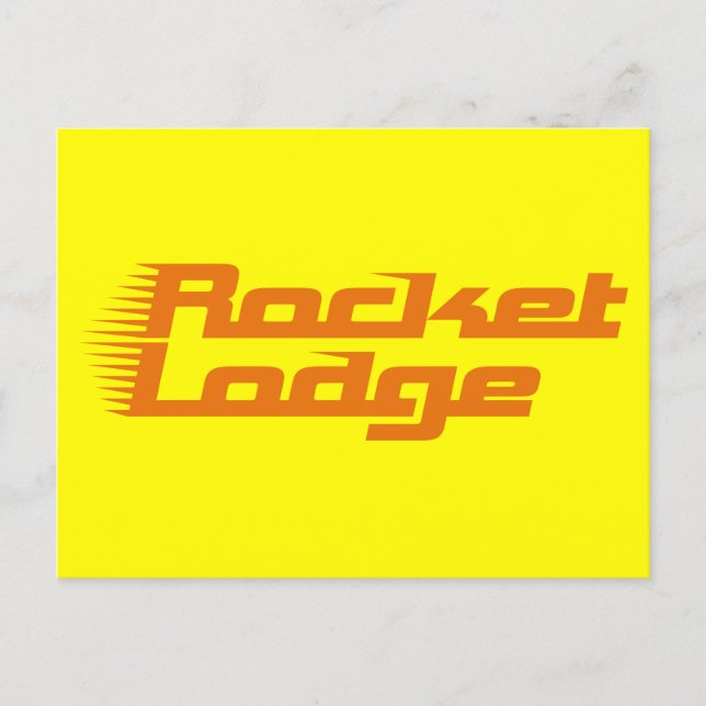 RocketLodge - Carte postale (Devant)