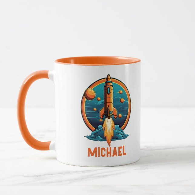 Rocketship Mug (Gauche)