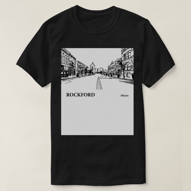 Rockford Illinois TShirt 2 (Design devant)