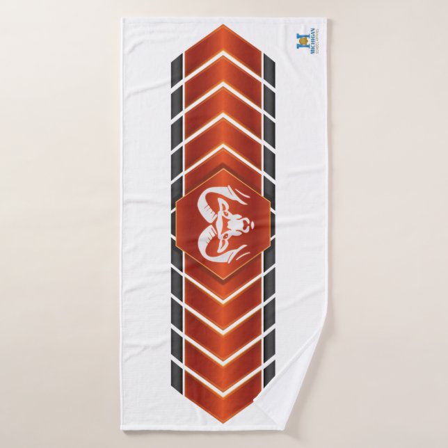 Rockford Rams #2 (Serviette de bain)