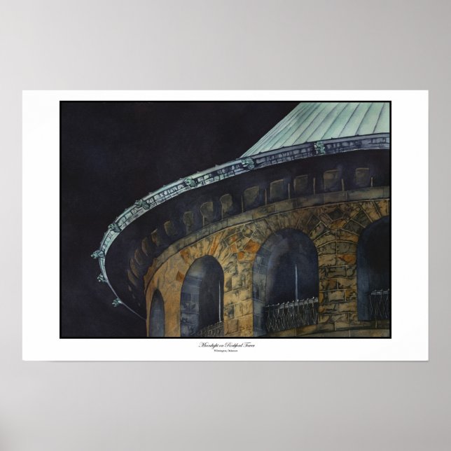 Rockford Tower-Wilmington, DE Poster Prints (Devant)