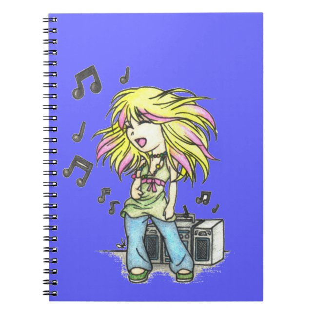 Rockin' Out -  Cahier (Devant)