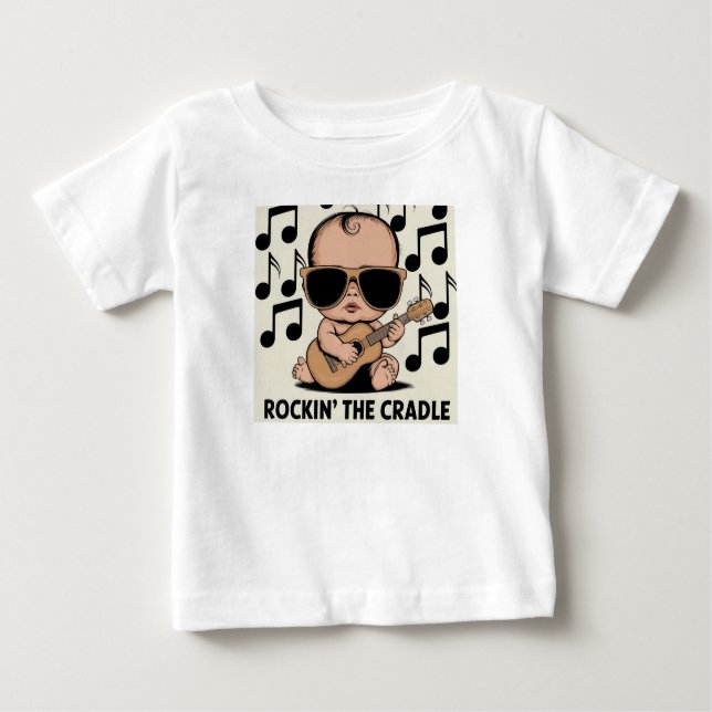 Rockin' the Cradle Baby Tshirt (Devant)