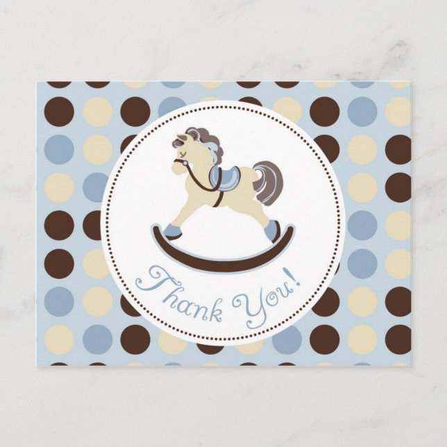 Rocking Horse Boy TY Carte postale 2 (Devant)