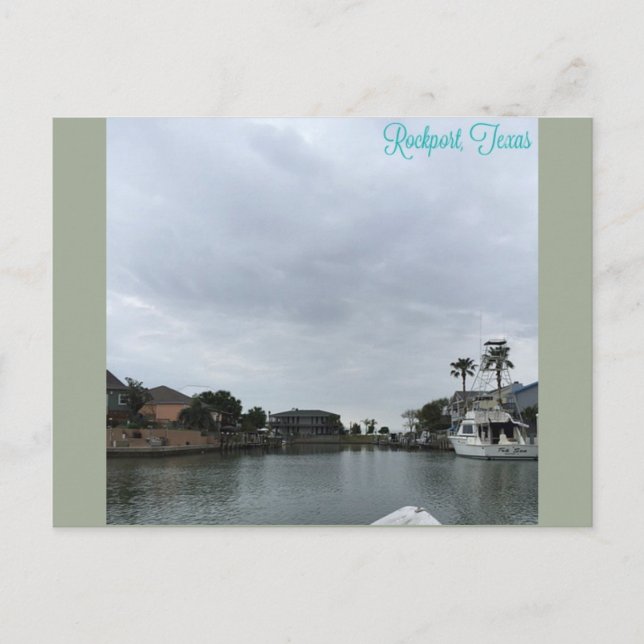 Rockport, carte postale TX (Devant)