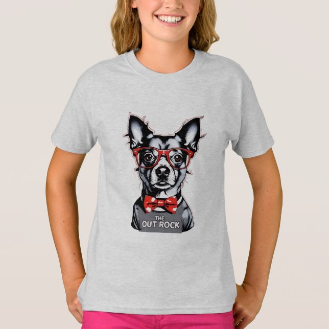 Rockstar Pup : Le T-Shirt Out Rock (Devant)