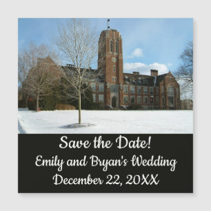 Rockwell en hiver au Grove City College