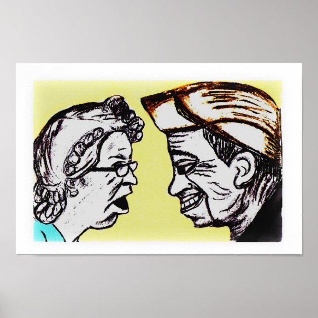 ROCKWELL POSTER MAN & WOMAN (Devant)