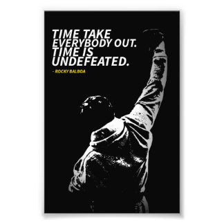 Rocky Balboa quotes Photo Enlargement