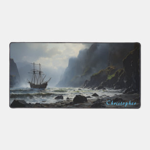 Rocky Cove personnalisée et Ship Desk Mat