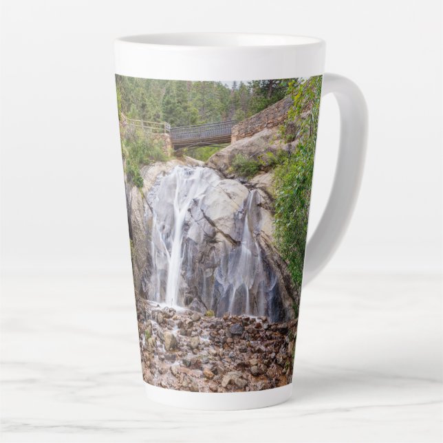 Rocky Helen Hunt Falls Latte Mug (Angle droit)