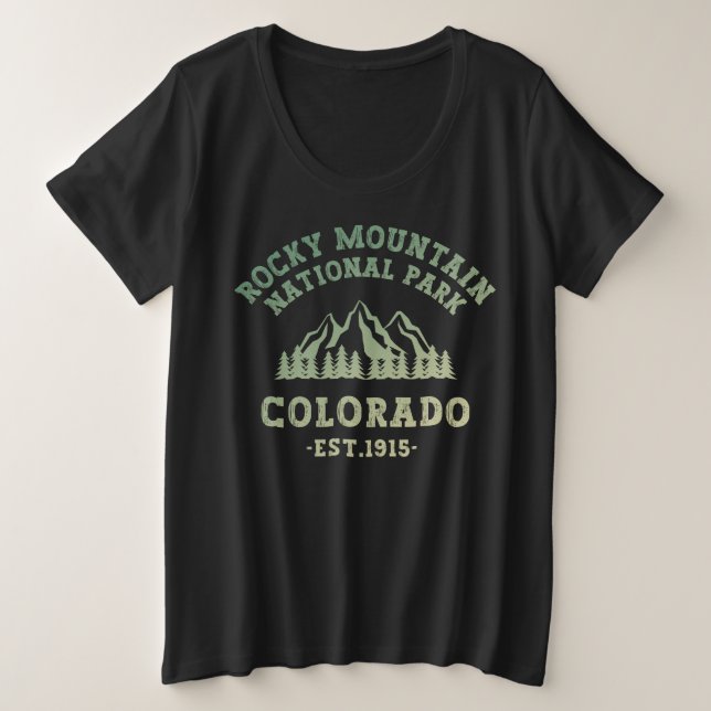 Rocky Mountain National Park Colorado USA Gradient (Design devant)