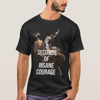Rodeo Bull Rider 8 Secondes T-shirt