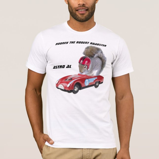 Rodney le T-shirt de roadster de rongeur (Devant)