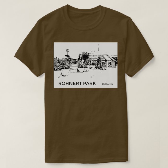 Rohnert Park California TShirt (Design devant)
