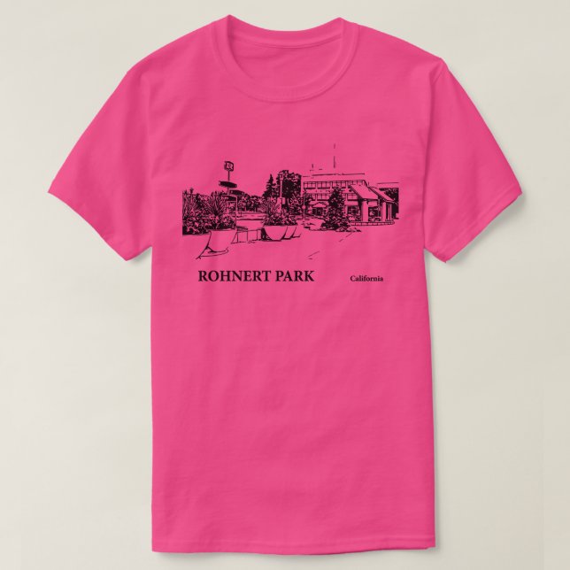 Rohnert Park California TShirt 3 (Design devant)
