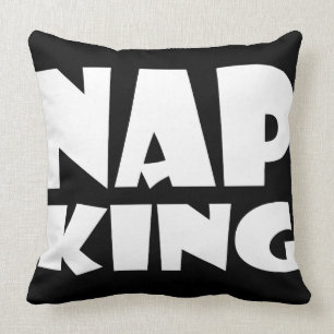 ROI BLACK DE PETIT SOMME ET COUSSIN DE BLANC