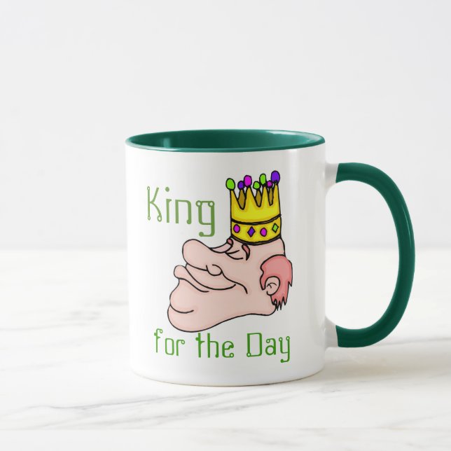 Roi de fête des pères pour la tasse de jour (Droite)