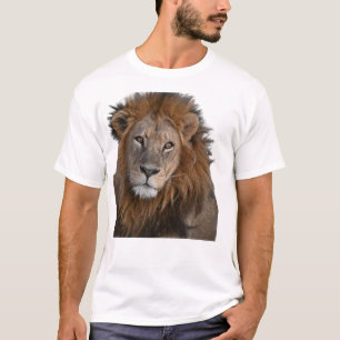 ROI DE LA SAUVAGE T-shirt Gras Graphique Lion