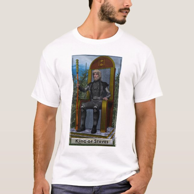Roi de T-shirt de barres (Devant)