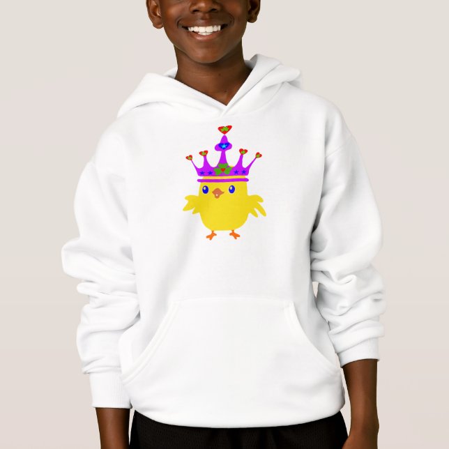 ♫ ♥ Roi d'Irlande Chicken Kids' Hilariary Sweat -  (Devant)