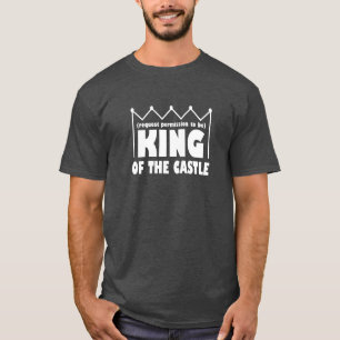 Roi du T-shirt drôle de cadeau de fête des père