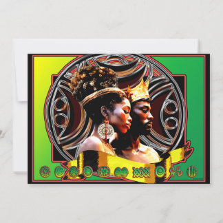 Roi et reine d'Afrique