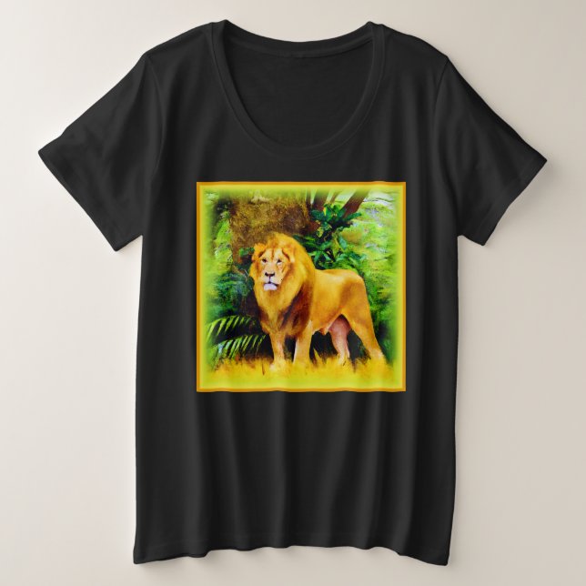 Roi Lion Dans La Jungle. Commandez dès maintenant  (Design devant)