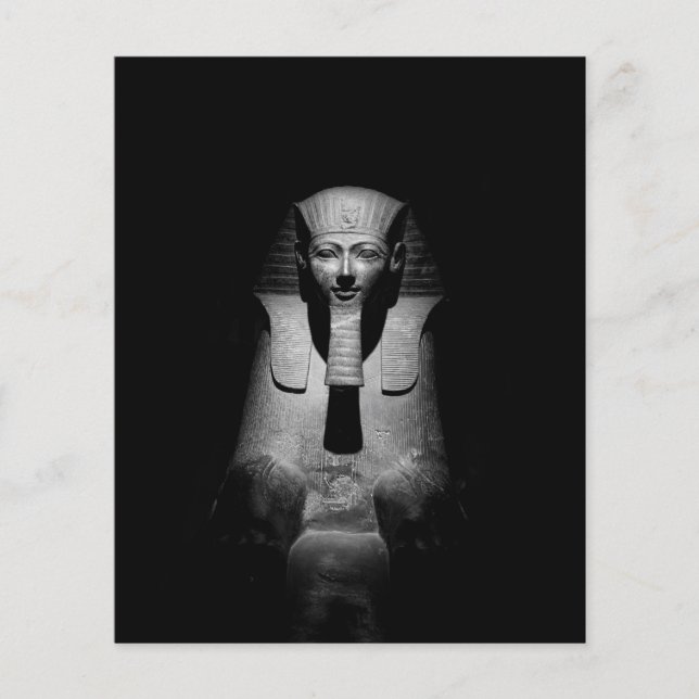 Roi pharaon noir et blanc (Devant)