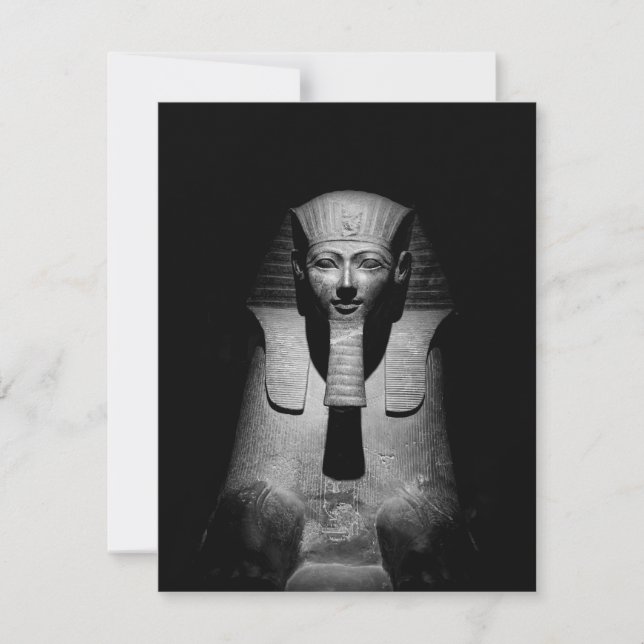 Roi pharaon noir et blanc (Devant)