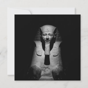 Roi pharaon noir et blanc