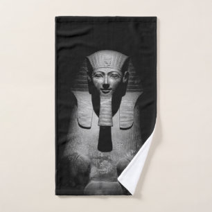 Roi pharaon noir et blanc
