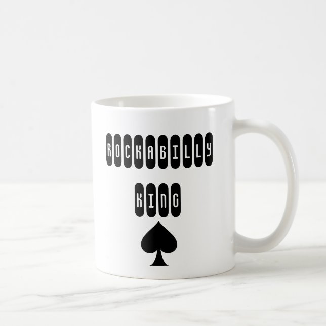 Roi Rockabilly avec Mug Spade (Droite)