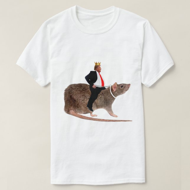 Roi Trump sur fidèle destrier T-Shirt (Design devant)