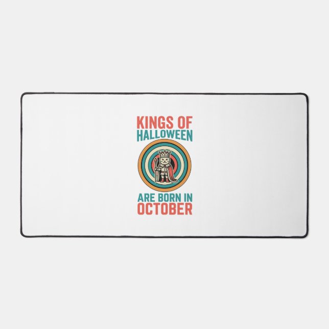 Rois d'Halloween octobre Anniversaire Vintage Shir (Recto)