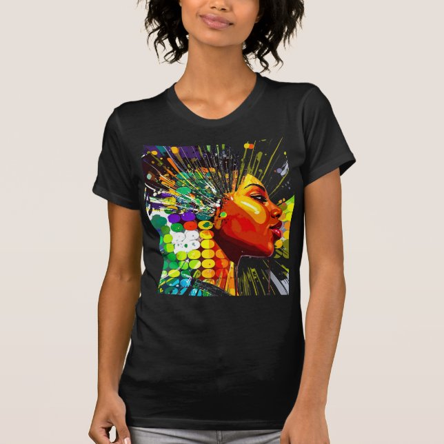 Rokclonedesigns T-Shirt _2025 Art Intelligence Tri (Devant)