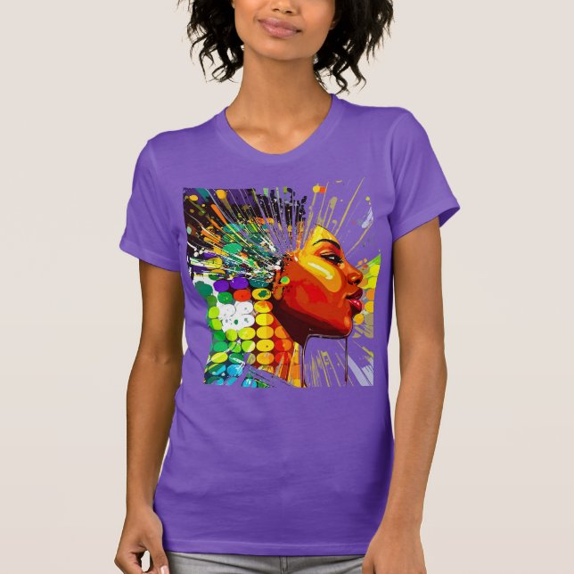 Rokclonedesigns T-Shirt _2025 Art Intelligence Tri (Devant)