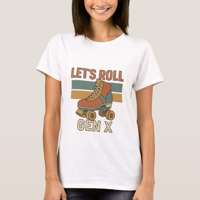 Roll Gen X Skate T-shirt (Devant)