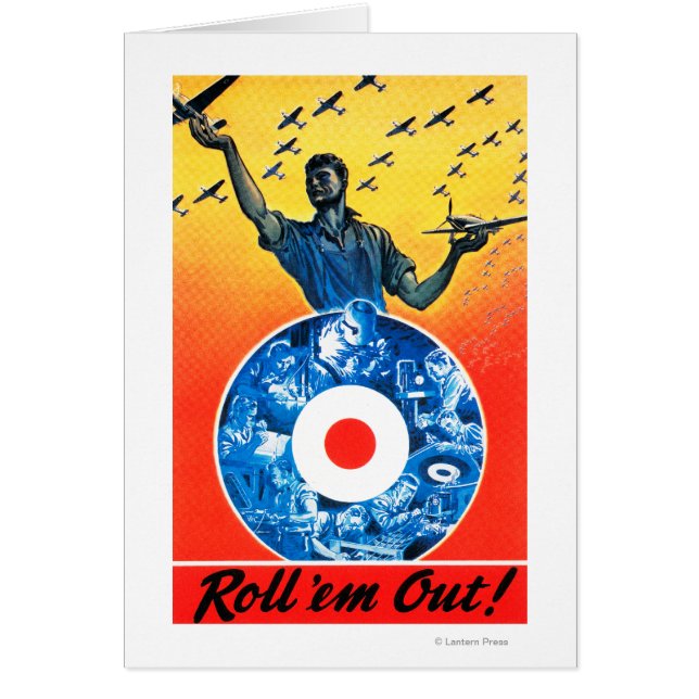 Roll'em out Royal Canadian Air Force (Devant)
