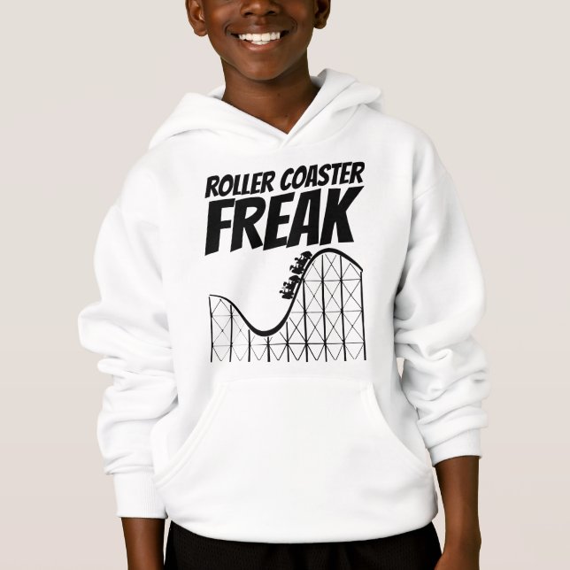 ROLLER DESSOUS DE VERRE FREAK ENFANTS T-SHIRTS (Devant)