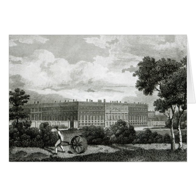 Rolling the Lawns at Hampton Court Palace (Devant horizontal)