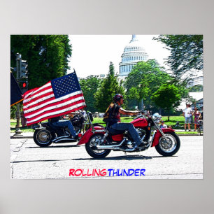 Rolling Thunder in DC poster