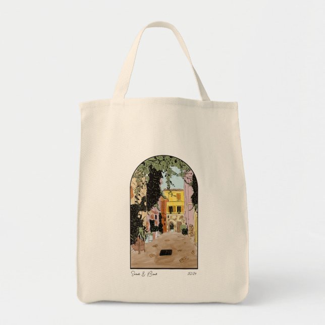 Roma Italie Mariage sacs de bienvenue. Cadeaux de  (Devant)