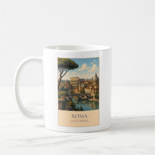 Roma, Italy – Vintage Travel Mug