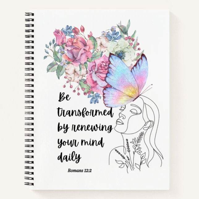 Romains 12:2 Carnet (Devant)