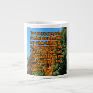 Romains 8:29-30 WEBU Mug