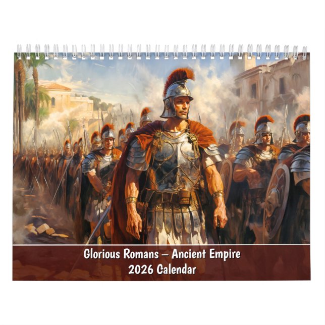 Romains glorieux – Calendrier de l'Empire antique  (Protection)