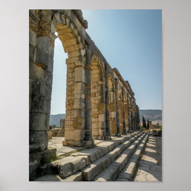 Roman Arches of Volubilis - Poster (Devant)